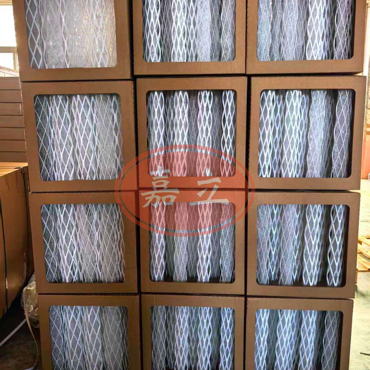 容城3D柱型漆雾过滤收集器