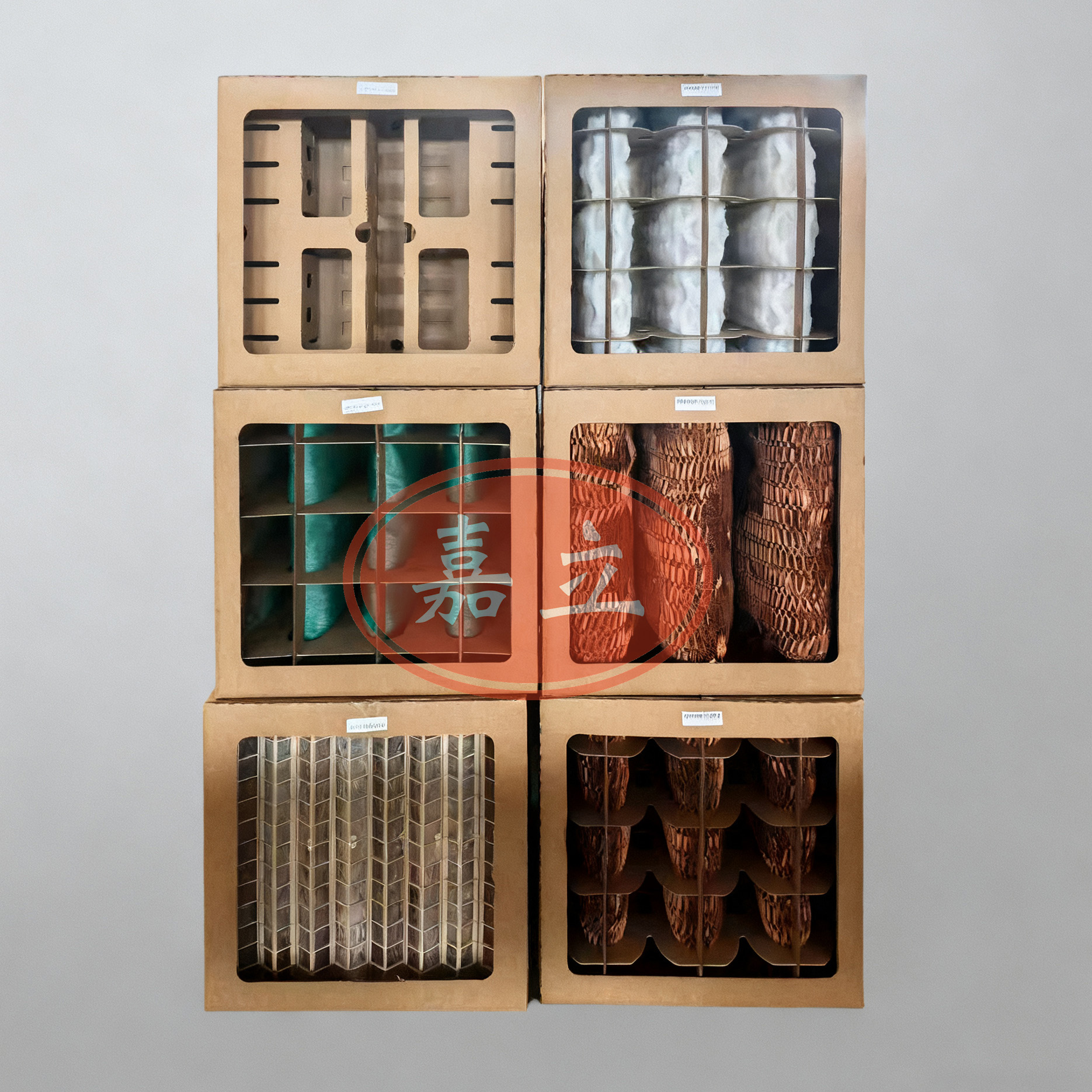 容城纸盒式漆雾过滤纸箱